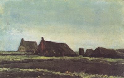 Vincent Van Gogh Farmhouses (nn04) China oil painting art